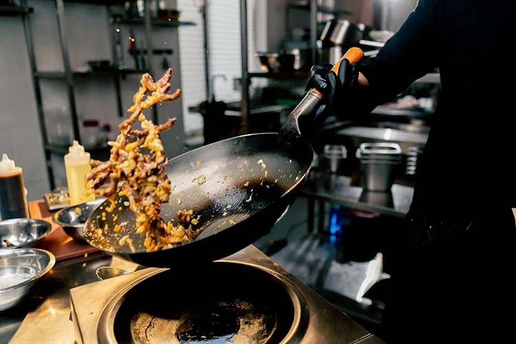 Grillomat® Einsatzbereich: Pfanne